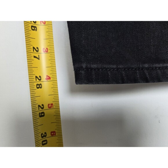 Levis Jeans Mens 34x30 511 Black Slim Fit Medium Wash Stretch Denim Grunge Skate - Picture 7 of 9